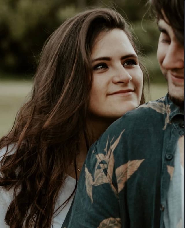 Tinica and Calvin portrait